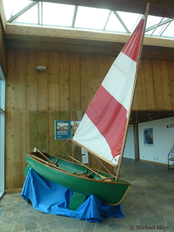 Skiff displayed